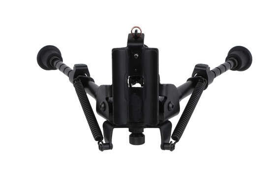 This Harris Bipod can be quickly deployed and features a swivel base